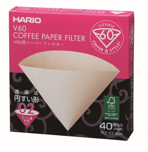 HARIO - 40 Filtres Naturels Pour Dripper 02